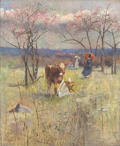Charles conder An Early Taste for Literature,